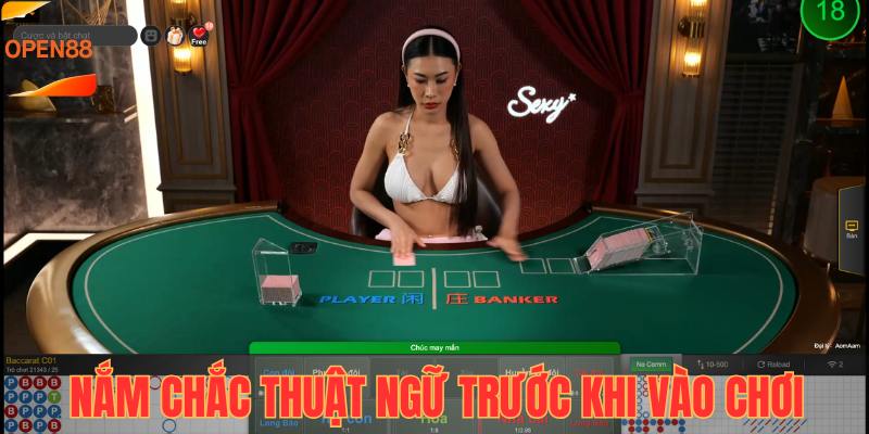 Người chơi nên nắm chắc thuật ngữ trước khi vào chơi
